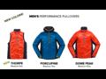 Big Agnes Porcupine and Dome Peak Performance Pullovers