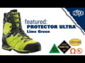 HAIX Protector Ultra Work Boots - Lime Green