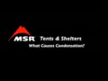 MSR Tents - How to prevent tent condensation