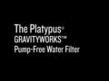 Platypus GravityWorks Water Filter - Pump-Free Water Filtration