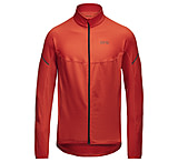 Image of GOREWEAR Men's M Thermo Long Sleeve Zip Running Shirt in Fireball Large Slim fit C899E397