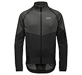 Image of GOREWEAR Phantom WINDSTOPPERR Cycling Jacket Men's in Terra Grey/Black Small Slim fit Windproof 76ACD6D0