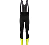 Image of GOREWEAR SPINSHIFT Thermo Cycling Bib Tights+ Men's in Black/Neon Yellow Small Form fit FF5EA065