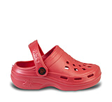 Image of Dawgs Toddlers' Beach Dawgs Clogs - Red E76B236E