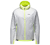 Image of GOREWEAR R5 WINDSTOPPERR Insulated Running Jacket Men's in Black/Neon Yellow Medium Slim fit Windproof 589DB14D