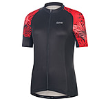 Image of GOREWEAR Exotic Cycling Jersey Women's in Black/Hibiscus Pink Small 4-6 Form fit A94B2C8F