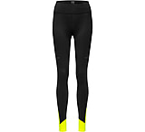 Image of GOREWEAR CONCURVE Thermo Running Tights Women's in Black/Neon Yellow XS 0-2 Form fit BFED49B2