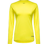 Image of GOREWEAR Everyday Long Sleeve Running Shirt Women's in Washed Neon Yellow XS 0-2 Regular fit 01AF12E9