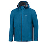 Image of GOREWEAR Men's R3 GORE-TEX Active Hooded Running Jacket in Sphere Blue XL Regular fit Waterproof 2D73E69E