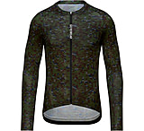 Image of GOREWEAR SPINSHIFT Long Sleeve Cycling Jersey Men's in Utility Green/Lab Graphite Small Form fit 135922A2