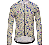 Image of GOREWEAR SPINSHIFT Long Sleeve Cycling Jersey Men's in Tech Beige/Scrub Purple XL Form fit 745E84FD