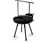 Image of Barebones Cowboy Fire Pit Grill w/ Adjustable Legs