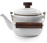 Image of Barebones Enamel Teapot