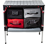 Camp Chef Mountain Sherpa Camp Table &amp; Organizer, Red, MSTAB