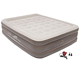 Image of Coleman Airbed Double High PillowStop Air Mattress W/ 120V Pump Combo