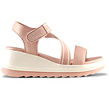 Image of Cougar Hibiscus Leather Wedge Woman's Sandals