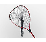 Image of Cumings Red Boat Net- 21.5inX26in Bow, 1in Red Diamond Embossed Handle 36in Length, Super Heavy Poly Netting