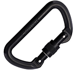 Image of Cypher D Screw Gate Carabiner Black