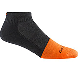 Image of Darn Tough Steely No Show Lightweight with Cushion w/ Full Cushion Toe Box Socks - Mens