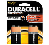 Image of Duracell Coppertop Battery - 9 Volt, 2 Pack