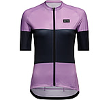 Image of GOREWEAR Spirit Stripes Cycling Jersey Women's in Scrub Purple/Orbit Blue XS 0-2 Form fit 0A67B12F