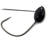 Image of Gamakatsu Gf Jighead Wacky Blk 1/0-1/16,3 Hooks P/P 312411-BK-1/16