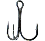Gamakatsu 54412 Worm Hook Offset Shank Round Bend Size 2/0 NS Black per 6  for sale online