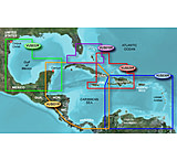 Image of Garmin On The Water GPS Cartography BlueChart g2 Vision: Caribbean &amp; Central America Regular Map