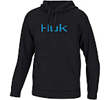 Image of HUK Performance Fishing Logo Hoodie - Kids, Medium, Black, H7130007-001-YM