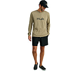 Image of HUK Performance Fishing Logo Long Sleeve Tee - Men's