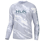 Image of HUK Performance Fishing Mossy Oak Pursuit Crew Shirt - Men's