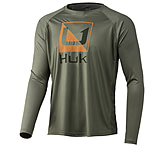 Image of HUK Performance Fishing Reflection Pursuit Long-Sleeve Shirt - Mens