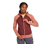 Image of Icebreaker Women Merino Quantum Hybrid LS Zip Hoodie