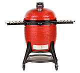 Image of Kamado Joe Big Joe III 24 inch Charcoal Grill in Blaze Red