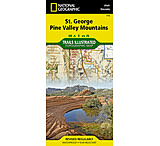 Image of National Geographic Books St. George Pine Valley Mountains No.715 Map