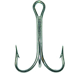 Image of Mustad Classic Treble Hook, Standard Shank, Ringed Eye