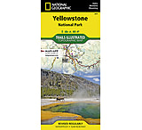 Image of National Geographic Books Yellowstone National Park Map Pack