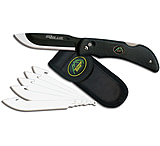 Image of Outdoor Edge Cutlery Razor-Lite Black Blade/Handle Knife w/ 6 Blades