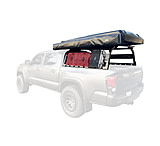 Image of Overland Vehicle Systems Discovery Rack with Side Cargo Plates, With Front Cargo Tray System Kit Mid Size Truck Short Bed Application