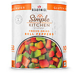 Image of ReadyWise Simple Kitchen Dehydrated Red &amp; Green Bell Peppers - 153 Serving Can