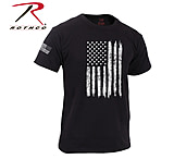 Image of Rothco Distressed US Flag Athletic Fit T-Shirt - Boy's