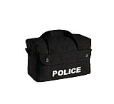 Image of Rothco Canvas Small Black Police Logo Gear Bag