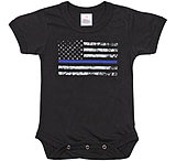 Image of Rothco Infant Thin Blue Line One-Piece Bodysuit