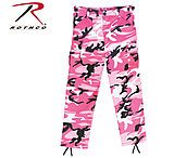 Image of Rothco Kid's BDU Pants, Pink Camo, L, 66116-PinkCamo-L