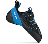 Image of Scarpa Instinct VSR Climbing Shoes, Black/Azure, 41.5, 70015/000-BlkAzr-41.5