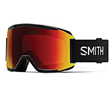Image of Smith Squad Goggles, Black, Chromapop Sun Red Mirror, M006682QJ996K