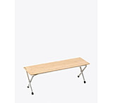 Image of Snow Peak Bamboo Folding Bench Long