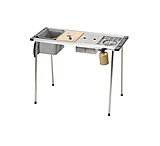 Image of Snow Peak Iron Grill Table Camp Kitchen Starter Set