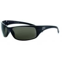 11054 Bolle Recoil Sunglasses Shiny Black w// Polarized Inland Gold Lens