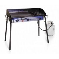 Camp Chef Expedition 3X Triple Burner Stove w Griddle Up to 12